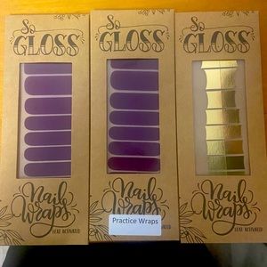 So gloss nail wraps